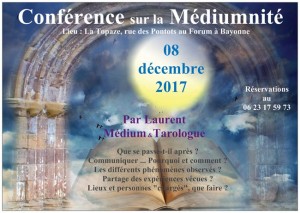 La médiumnité 08 décembre 2017